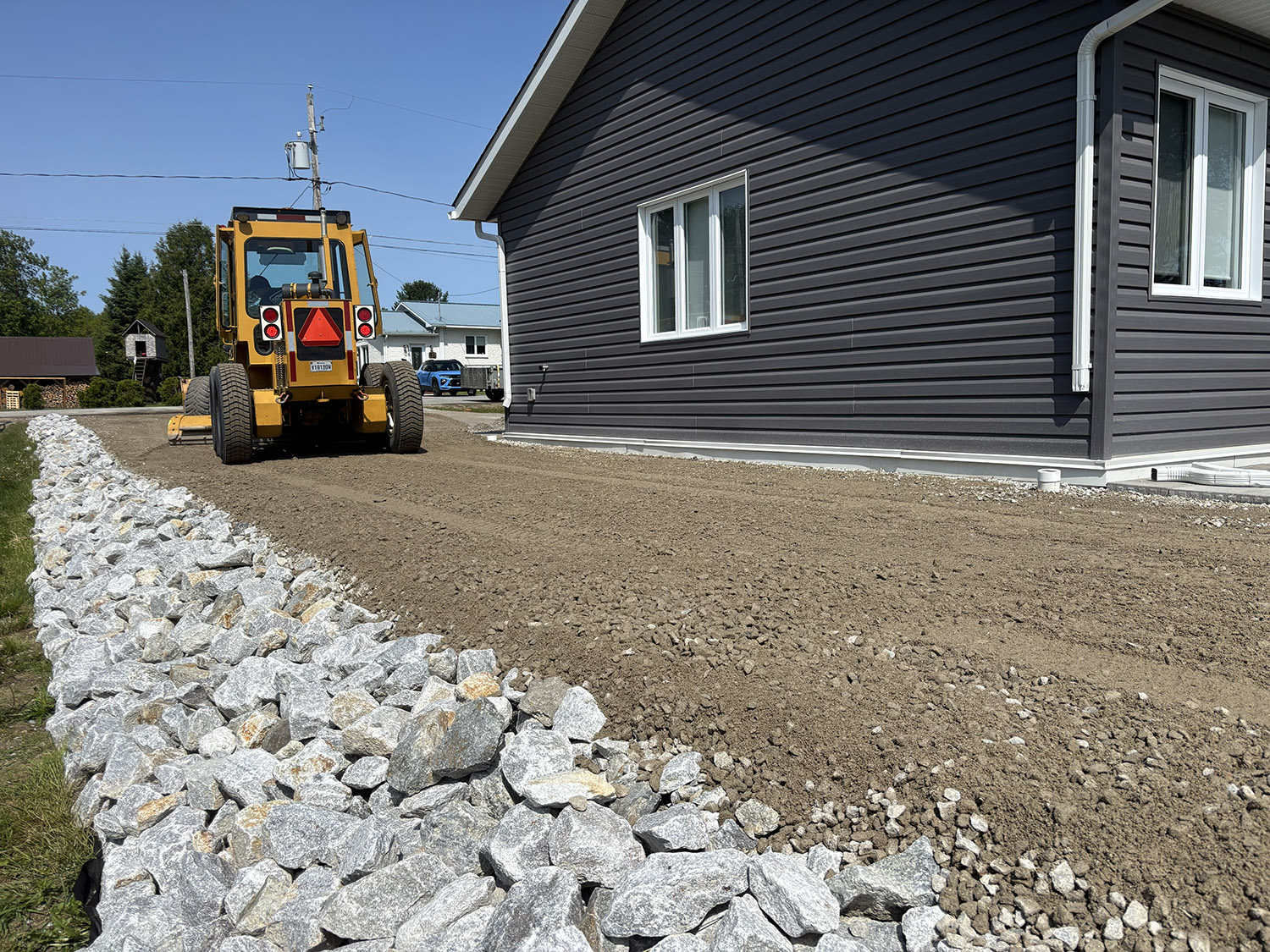 Travaux de nivellement 