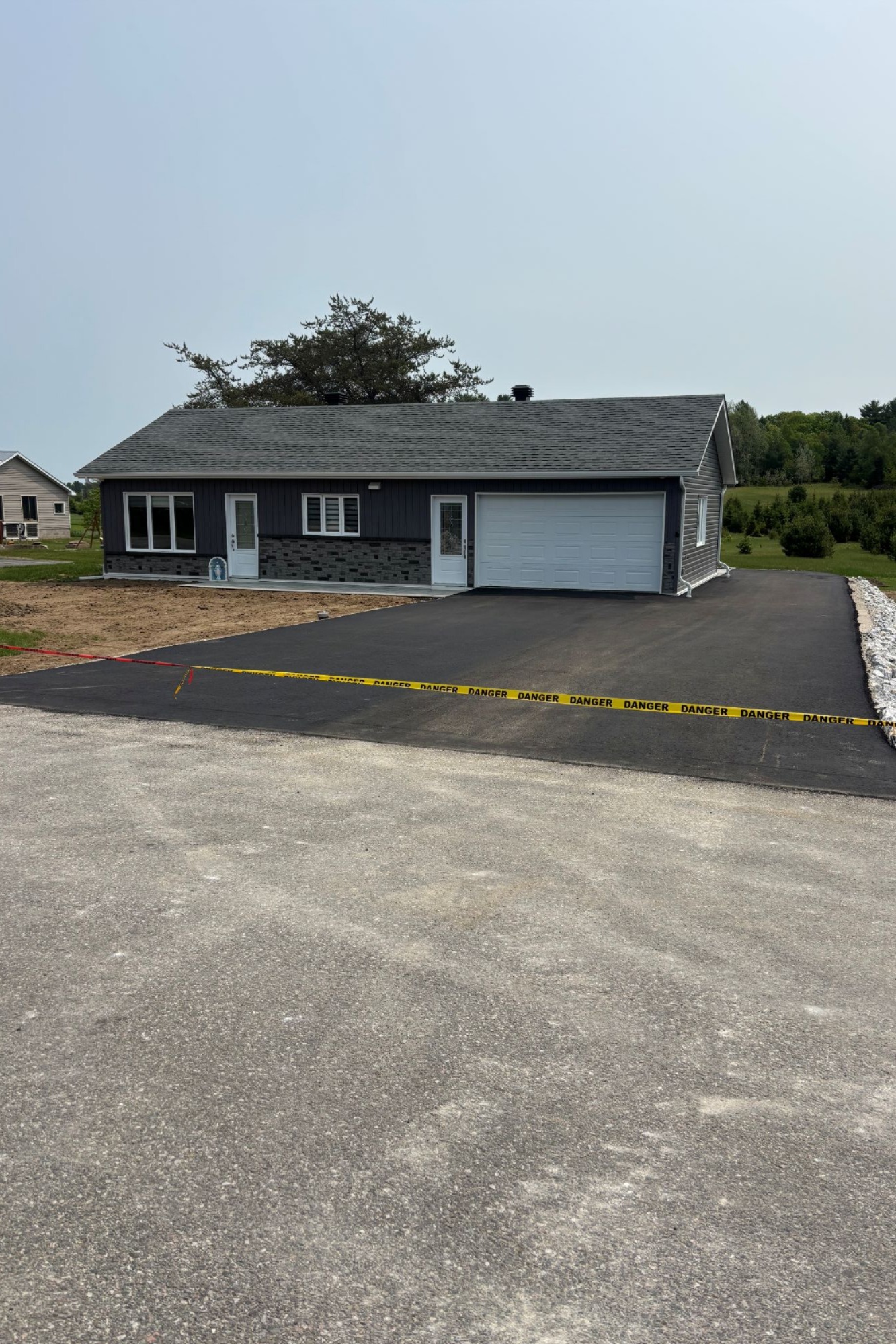 Travaux d'asphaltage
